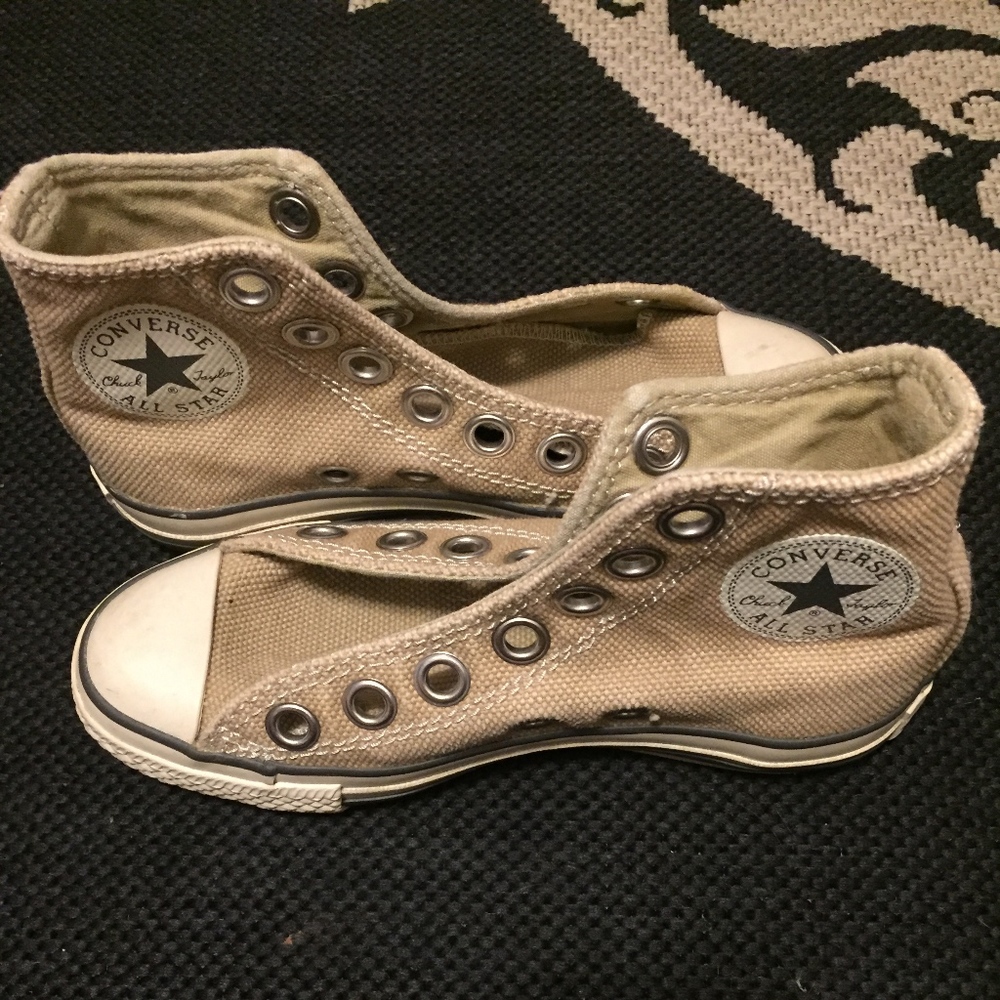 High Top Converse Hemp